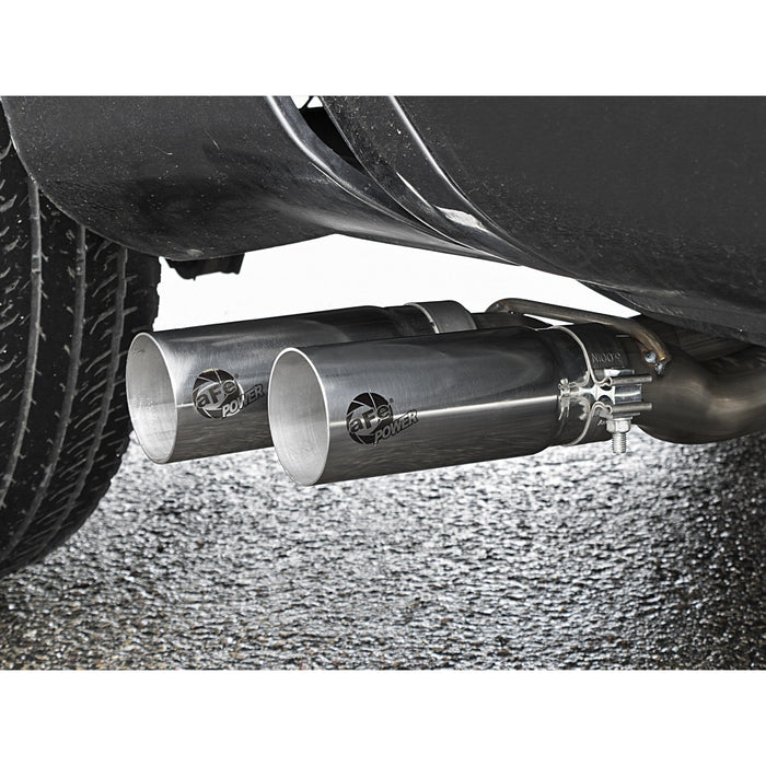 aFe Power Rebel Series 3 IN 409 Stainless Steel Cat-Back Exhaust System Nissan Titan 04-15 V8-5.6L
