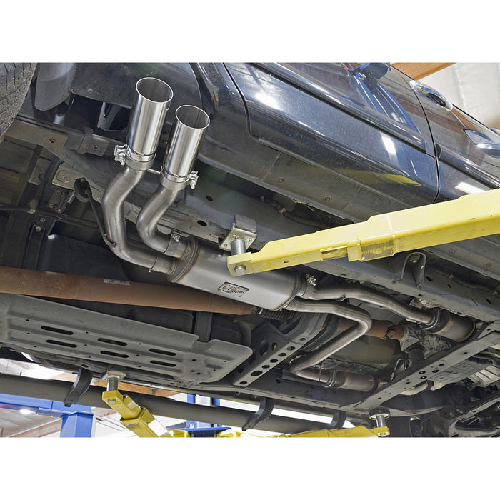 aFe Power Rebel Series 3 IN 409 Stainless Steel Cat-Back Exhaust System Nissan Titan 04-15 V8-5.6L