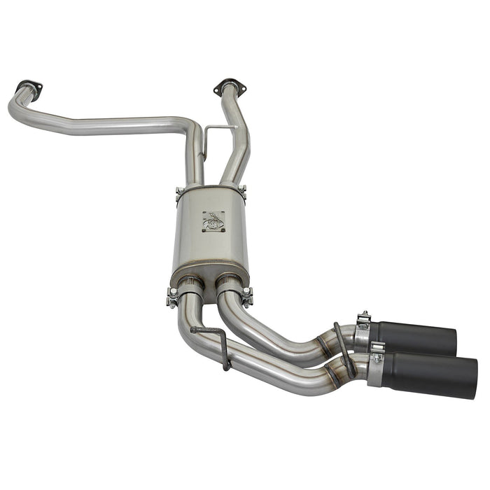 aFe Power Rebel Series 2-1/2" Cat-Back Exhaust System Nissan Titan 17-19 V8-5.6L