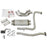 aFe Power Rebel Series 2-1/2" Cat-Back Exhaust System Nissan Titan 17-19 V8-5.6L