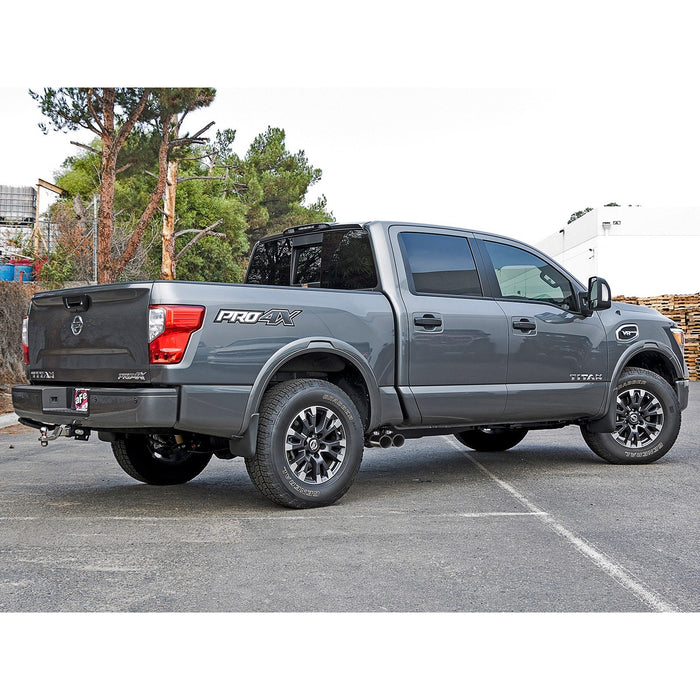 aFe Power Rebel Series 2-1/2" Cat-Back Exhaust System Nissan Titan 17-19 V8-5.6L