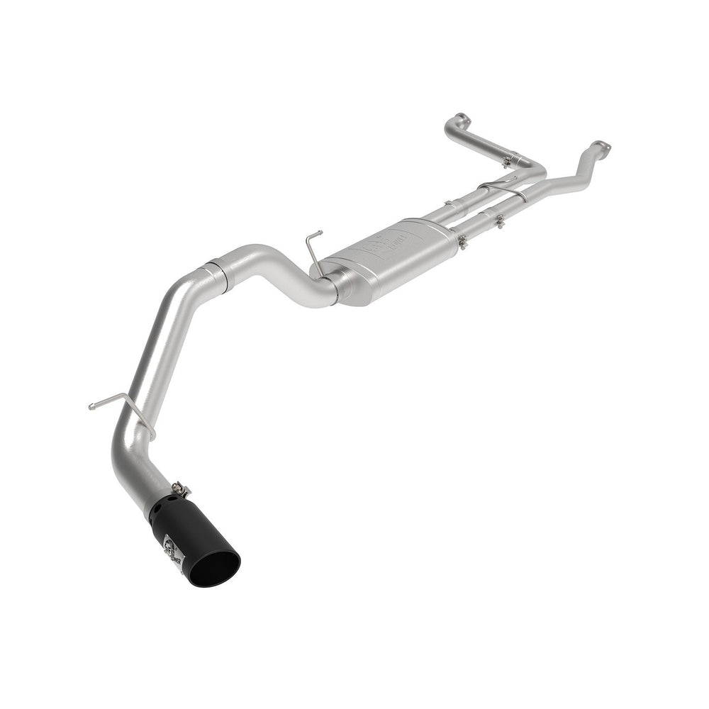 aFe Power Mach Force-XP 3 IN to 4 IN 409 Stainless Steel Cat-Back Exhaust System Nissan Titan XD 16-19 V8-5.6L