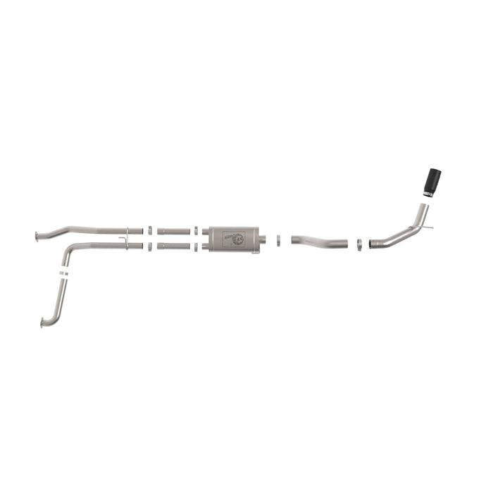 aFe Power Mach Force-XP 3 IN to 4 IN 409 Stainless Steel Cat-Back Exhaust System Nissan Titan XD 16-19 V8-5.6L