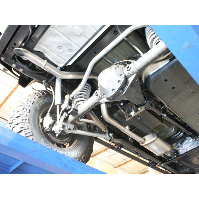 aFe Power Mach Force-Xp 2-1/2in 409 Stainless Steel Cat-Back Exhaust System Jeep Wrangler (JK) 12-18 V6-3.6L