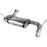 aFe Power Mach Force-Xp 2-1/2in 409 Stainless Steel Axle-Back Exhaust System Jeep Wrangler (JK) 07-18 V6-3.6L/3.8L