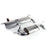 aFe Power Mach Force-Xp 2-1/2in 409 Stainless Steel Axle-Back Exhaust System Jeep Wrangler (JK) 07-18 V6-3.6L/3.8L