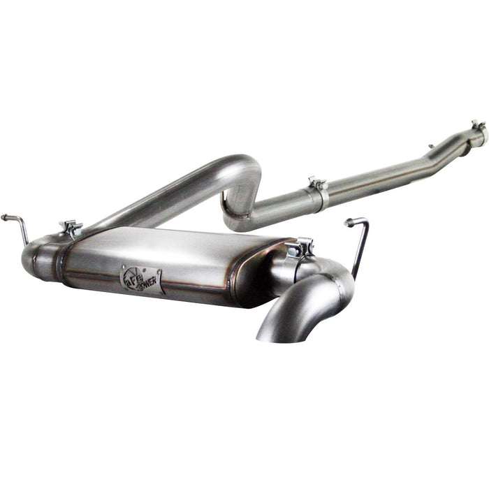 aFe Power Mach Force-Xp 3 IN 409 Stainless Steel Cat-Back Exhaust System Jeep Wrangler (JK) 12-18 V6-3.6L