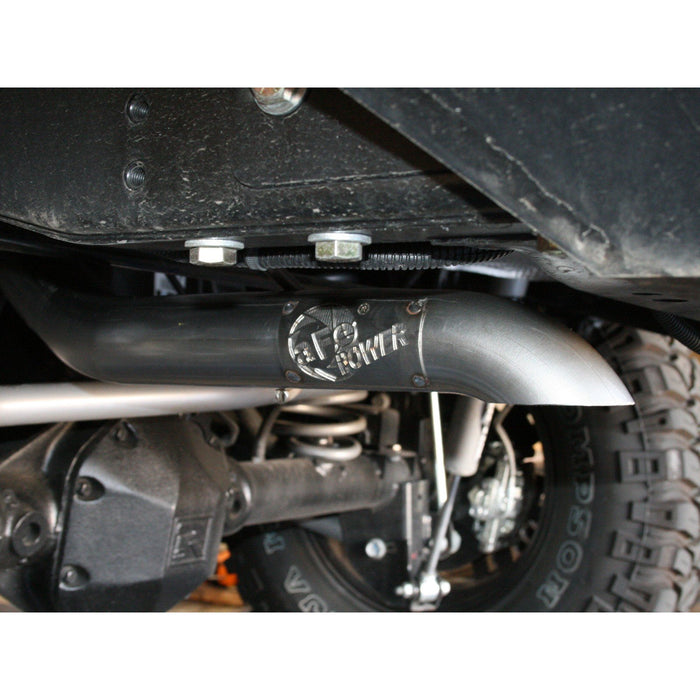 aFe Power Mach Force-Xp 2-1/2in 409 Stainless Steel Cat-Back Exhaust System Jeep Wrangler (JK) 07-11 V6-3.8L