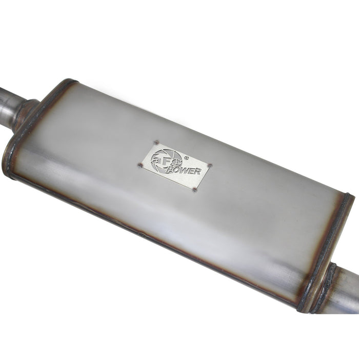 aFe Power Mach Force-Xp 2-1/2in 409 Stainless Steel Cat-Back Exhaust System Jeep Wrangler (JK) 12-18 V6-3.6L