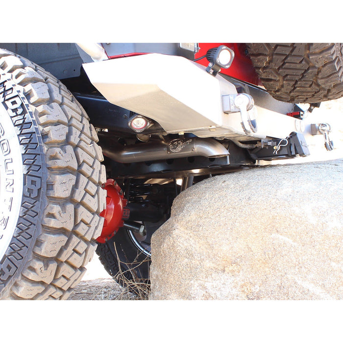 aFe Power Mach Force-Xp 3 IN 409 Stainless Steel Cat-Back Exhaust System Jeep Wrangler (JK) 12-18 V6-3.6L