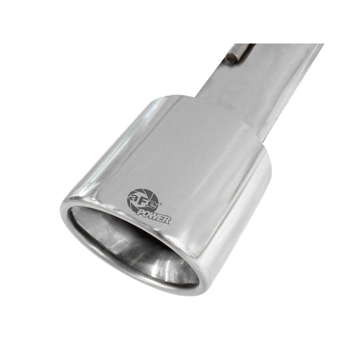 aFe Power Large Bore-HD 2-1/2in 409 Stainless Steel DPF-Back Exhaust System Jeep Grand Cherokee (WK2) 14-16 V6-3.0L (td) EcoDiesel