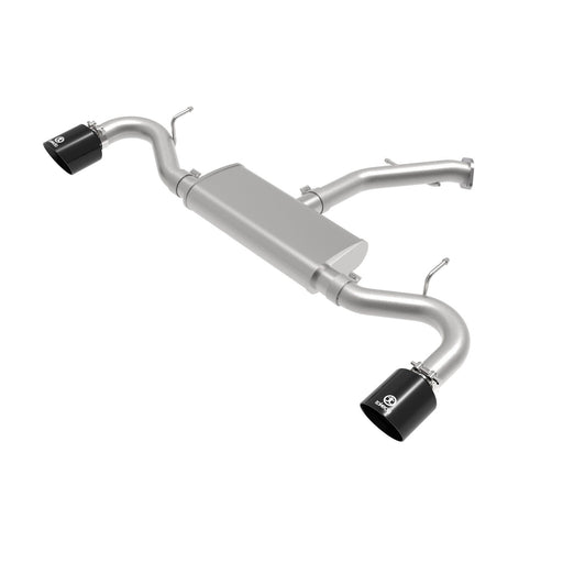 aFe Power Takeda 2-1/2 IN 409 Stainless Steel Axle-Back Exhaust Hyundai Elantra GT 18-20 L4-1.6L (t)