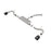 aFe Power Takeda 2-1/2 IN 409 Stainless Steel Axle-Back Exhaust Hyundai Elantra GT 18-20 L4-1.6L (t)