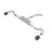 aFe Power Takeda 2-1/2 IN 409 Stainless Steel Axle-Back Exhaust Hyundai Elantra GT 18-20 L4-1.6L (t)
