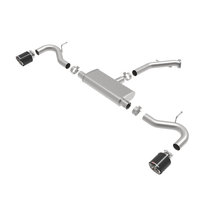 aFe Power Takeda 2-1/2 IN 409 Stainless Steel Axle-Back Exhaust Hyundai Elantra GT 18-20 L4-1.6L (t)