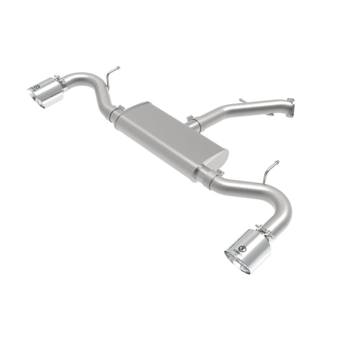 aFe Power Takeda 2-1/2 IN 409 Stainless Steel Axle-Back Exhaust Hyundai Elantra GT 18-20 L4-1.6L (t)