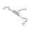 aFe Power Takeda 2-1/2 IN 409 Stainless Steel Axle-Back Exhaust Hyundai Elantra GT 18-20 L4-1.6L (t)