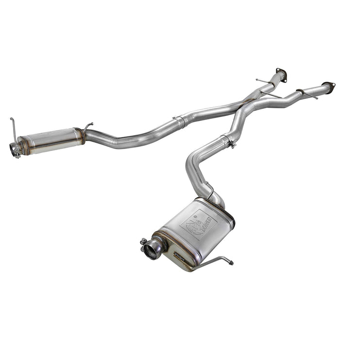 aFe Power Mach Force-Xp 3 IN 304 Stainless Steel Cat-Back Exhaust System Jeep Grand Cherokee (WK2) 12-20 V8-6.4L / V8-6.2L (sc) HEMI
