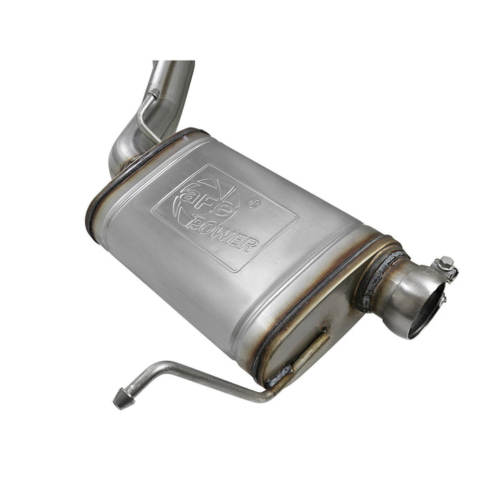 aFe Power Mach Force-Xp 3 IN 304 Stainless Steel Cat-Back Exhaust System Jeep Grand Cherokee (WK2) 12-20 V8-6.4L / V8-6.2L (sc) HEMI