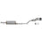 aFe Power Rebel Series 2-1/2 IN 409 Stainless Steel Cat-Back Exhaust System Jeep Wrangler (JK) 07-18 V6-3.6L/3.8L