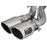 aFe Power Rebel Series 2-1/2 IN 409 Stainless Steel Cat-Back Exhaust System Jeep Wrangler (JK) 07-18 V6-3.6L/3.8L