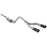 aFe Power Rebel Series 2-1/2 IN 409 Stainless Steel Cat-Back Exhaust System Jeep Wrangler (JK) 07-18 V6-3.6L/3.8L