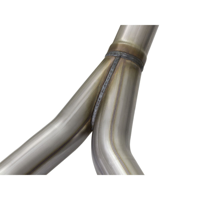 aFe Power Rebel Series 2-1/2 IN 409 Stainless Steel Cat-Back Exhaust System Jeep Wrangler (JK) 07-18 V6-3.6L/3.8L
