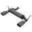 aFe Power Rebel Series 2-1/2 IN 409 Stainless Steel Axle-Back Exhaust System Jeep Wrangler (JK) 07-18 V6-3.6L/3.8L