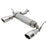 aFe Power Rebel Series 2-1/2 IN 409 Stainless Steel Axle-Back Exhaust System Jeep Wrangler (JK) 07-18 V6-3.6L/3.8L