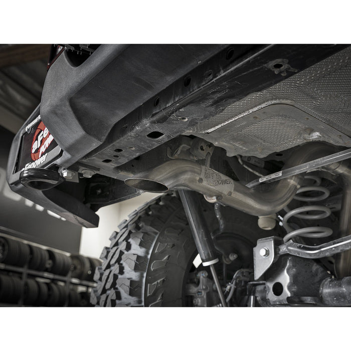 aFe Power Mach Force-Xp 2-1/2 IN 409 Stainless Steel Cat-Back Hi-Tuck Exhaust System Jeep Wrangler (JL) 18-20 V6-3.6L