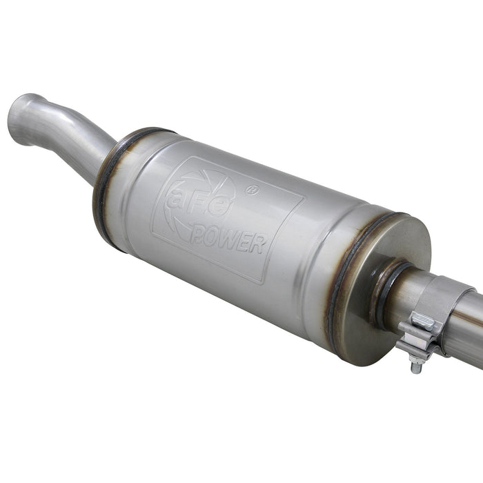 aFe Power Rebel Series 2-1/2 IN 409 Stainless Steel Cat-Back Exhaust System Jeep Wrangler (JL) 18-20 V6-3.6L