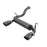 aFe Power Rebel Series 2-1/2 IN 409 Stainless Steel Axle-Back Exhaust System Jeep Wrangler (JL) 18-20 L4-2.0L (t) / V6-3.6L