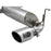 aFe Power Rebel Series 2-1/2 IN 409 Stainless Steel Axle-Back Exhaust System Jeep Wrangler (JL) 18-20 L4-2.0L (t) / V6-3.6L