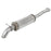 aFe Power Rock Basher 2-1/2 IN to 3 IN 409 Stainless Steel Cat-Back Exhaust System Jeep Wrangler (JK) 07-18 V6-3.6L/3.8L