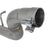 aFe Power Mach Force-Xp 409 Stainless Steel Axle-Back Exhaust System Jeep Wrangler (JL) 18-20 L4-2.0L (t) / V6-3.6L