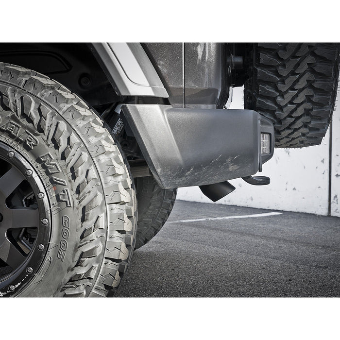 aFe Power Mach Force-Xp 409 Stainless Steel Axle-Back Exhaust System Jeep Wrangler (JL) 18-20 L4-2.0L (t) / V6-3.6L