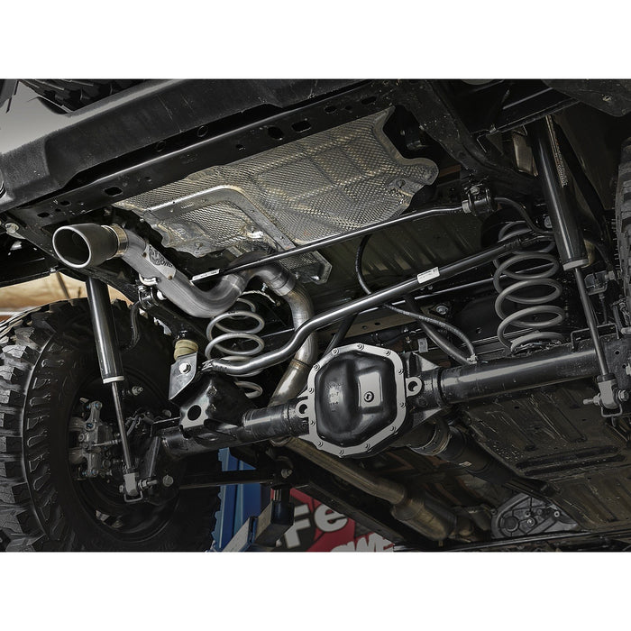aFe Power Mach Force-Xp 409 Stainless Steel Axle-Back Exhaust System Jeep Wrangler (JL) 18-20 L4-2.0L (t) / V6-3.6L