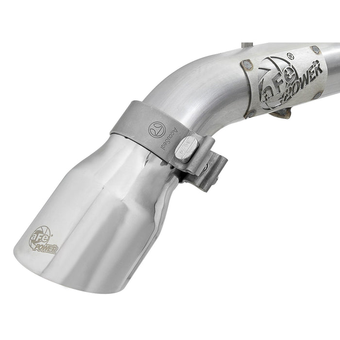 aFe Power Mach Force-Xp 409 Stainless Steel Axle-Back Exhaust System Jeep Wrangler (JL) 18-20 L4-2.0L (t) / V6-3.6L