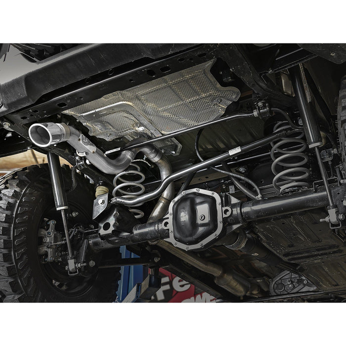 aFe Power Mach Force-Xp 409 Stainless Steel Axle-Back Exhaust System Jeep Wrangler (JL) 18-20 L4-2.0L (t) / V6-3.6L