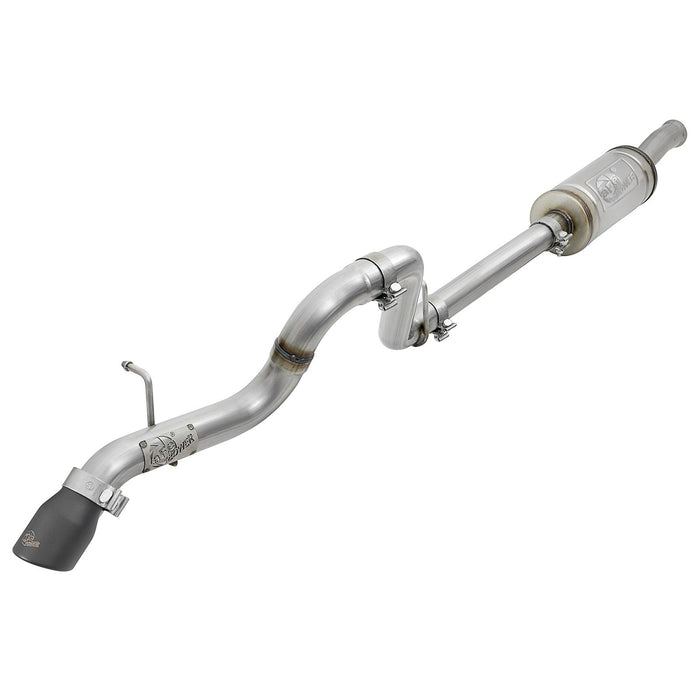 aFe Power Mach Force-Xp 2-1/2 IN 409 Stainless Steel Axle-Back Exhaust System Jeep Wrangler (JL) 18-20 V6-3.6L