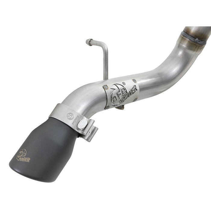 aFe Power Mach Force-Xp 2-1/2 IN 409 Stainless Steel Axle-Back Exhaust System Jeep Wrangler (JL) 18-20 V6-3.6L