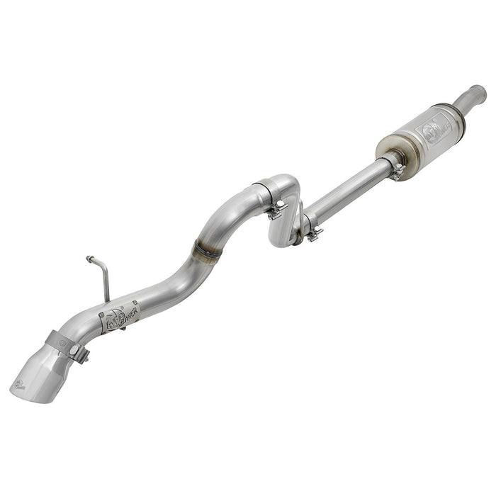 aFe Power Mach Force-Xp 2-1/2 IN 409 Stainless Steel Axle-Back Exhaust System Jeep Wrangler (JL) 18-20 V6-3.6L