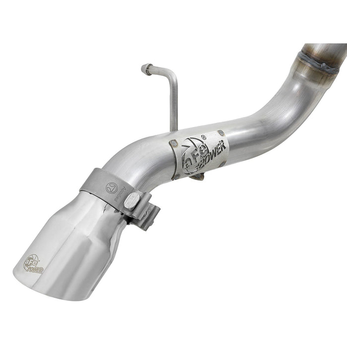 aFe Power Mach Force-Xp 2-1/2 IN 409 Stainless Steel Axle-Back Exhaust System Jeep Wrangler (JL) 18-20 V6-3.6L