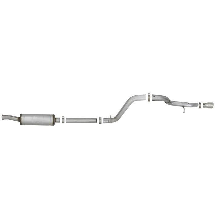 aFe Power Mach Force-Xp 2-1/2 IN 409 Stainless Steel Axle-Back Exhaust System Jeep Wrangler (JL) 18-20 V6-3.6L