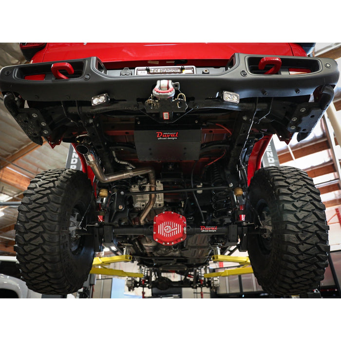 aFe Power Apollo GT Series 2-1/2 IN 409 Stainless Steel Cat-Back Hi-Tuck Exhaust System Jeep Gladiator (JT) 2020 V6-3.6L