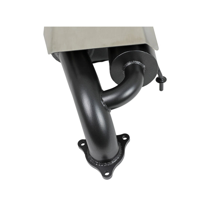 aFe Power Dirt Runner Slip-On Exhaust System 2-1/2 IN Polaris RZR XP Turbo 16-20