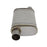 aFe Power Mach Force-Xp 409 Stainless Steel Muffler 2-1/2 IN ID Offset/Offset x 9 IN W x 4 IN H x 14 IN L - Oval Body