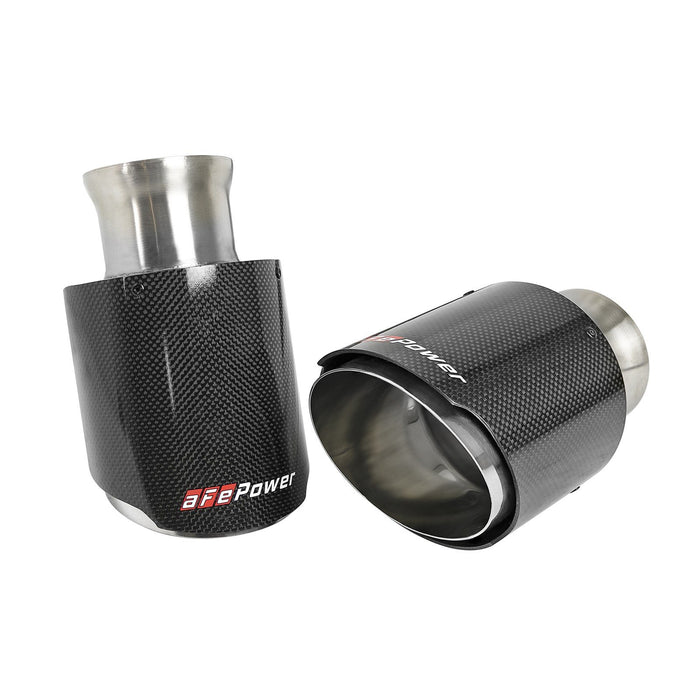 aFe Power Mach Force-Xp 4-1/2 IN OE Replacement Exhaust Tips Dodge Charger/Hellcat 15-20 V8-6.2L/6.4L
