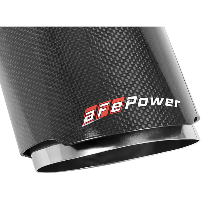 aFe Power Mach Force-Xp 4-1/2 IN OE Replacement Exhaust Tips Dodge Charger/Hellcat 15-20 V8-6.2L/6.4L
