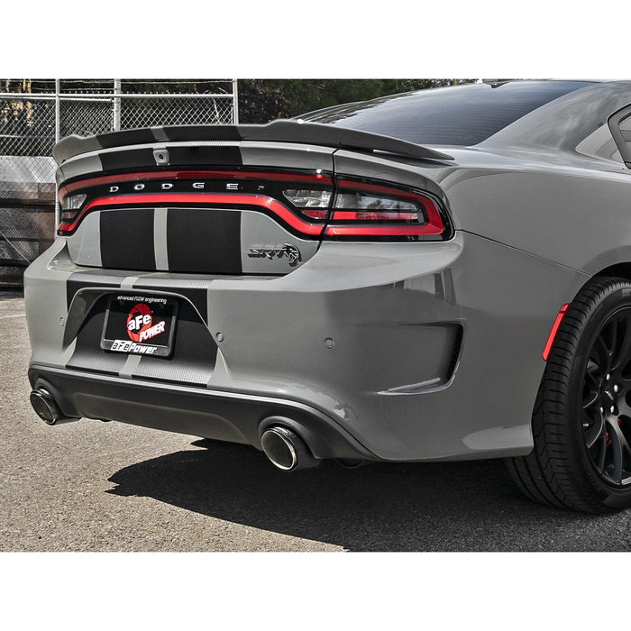 aFe Power Mach Force-Xp 4-1/2 IN OE Replacement Exhaust Tips Dodge Charger/Hellcat 15-20 V8-6.2L/6.4L